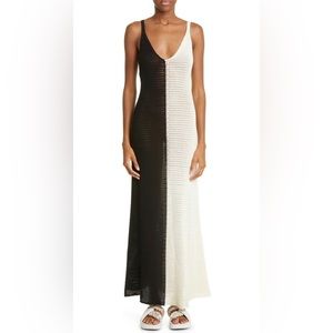 Zimmerman Clover Colorblock Crochet Maxi Dress